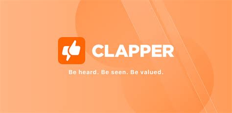 clapper live nsfw|Clapper: Be heard. Be seen. Be valued..